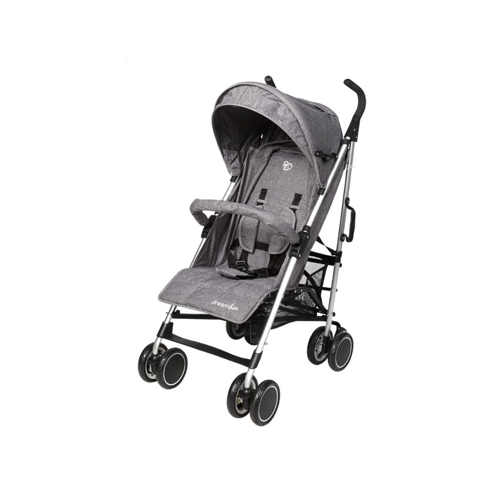 Dreambee Essentials Poussette canne Grey Mélange