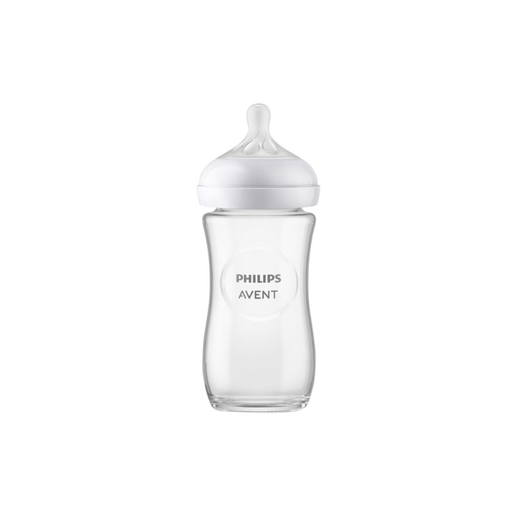 Philips AVENT Biberon en verre Natural Response transparent 240 ml