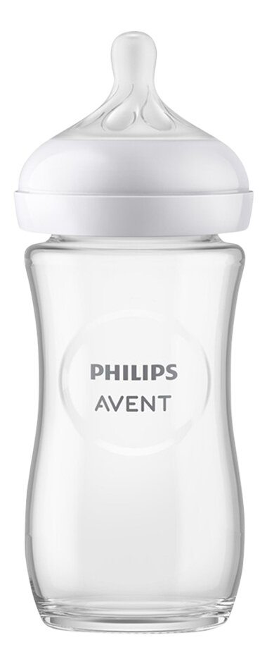 Philips AVENT Glazen zuigfles Natural Response transparant 240 ml