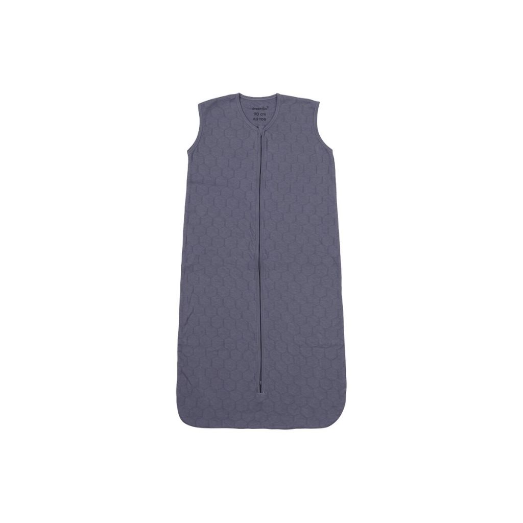 Dreambee Sac de couchage d'été Essentials tetra 90 cm bleu gris clair