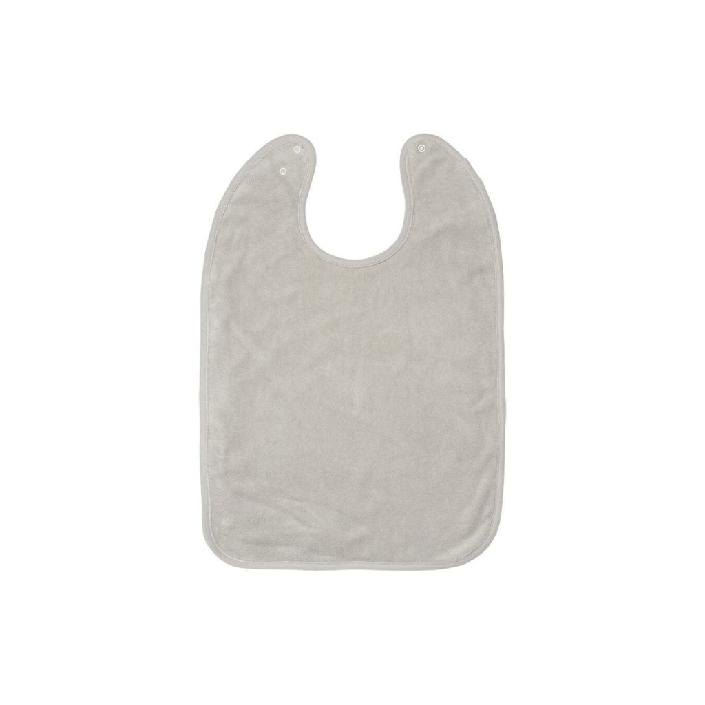 Dreambee Slabbetje Essentials XL met drukknoppen Mineral Grey