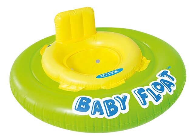 Intex Zwemband Baby Float 76 cm geel/groen 1-2J