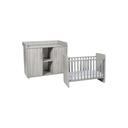 Transland 2-delige babykamer (meegroeibed + commode) Nolan