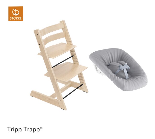 Stokke® Chaise haute Tripp Trapp® Newborn Bundle Naturel