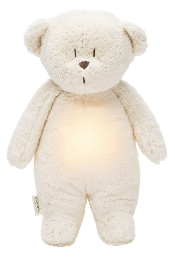 [27972501] Moonie Peluche lumineuse avec sons The Humming Bear Polar 28 cm