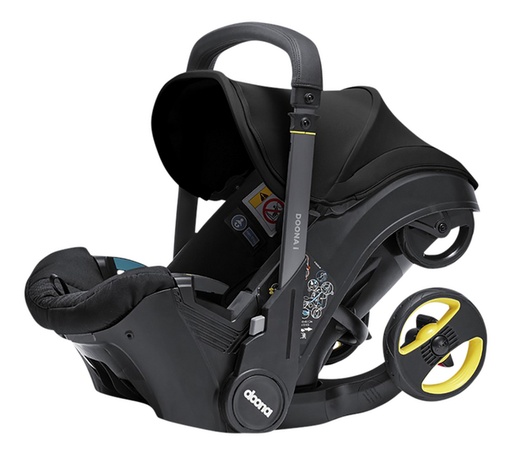 [28051601] Doona Omvormbare draagbare autostoel Infant Nitro Black Groep 0+