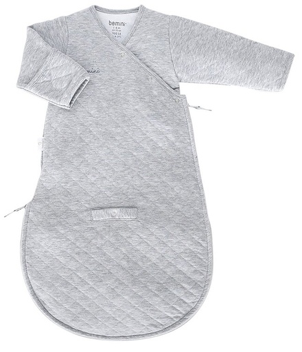 [28055101] Bemini Sac de couchage d'hiver Magic Bag Pady Quilted Jersey 70 cm gris