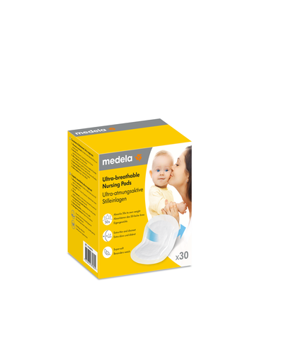 [28120001] Medela Compresses d'allaitement à usage unique Ultra thin Safe & Dry™ - 30 pièces