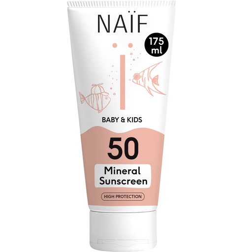 [28118801] Naïf Crème solaire SPF50 Baby & Kids 175 ml