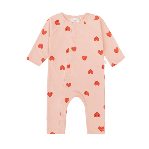 Lässig Pyjama Heart Peach Rose