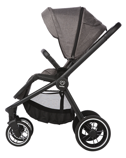 [28114401] Pericles 2-in-1 Kinderwagen + adapters Crios 3.0 Lava Grey