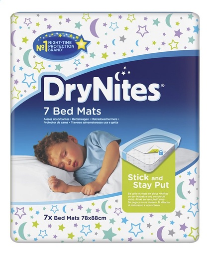 [2696901] DryNites Bedmatjes Huggies  - 7 stuks