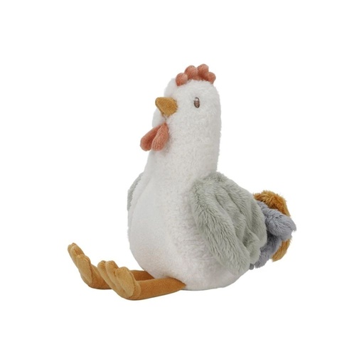 [26743501] Little Dutch Peluche Little Farm poule 17 cm