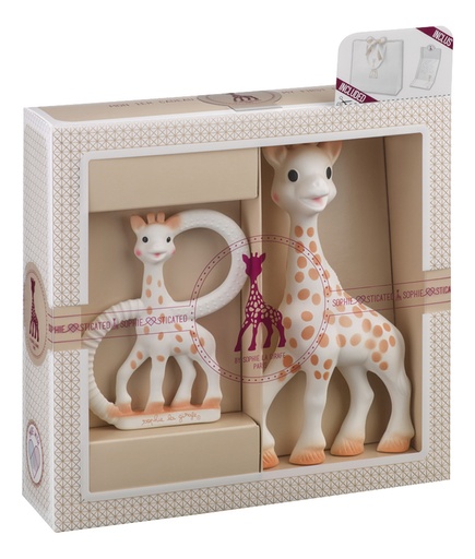 [22776601] Sophie la girafe Geschenkset Il était une fois met bijtring