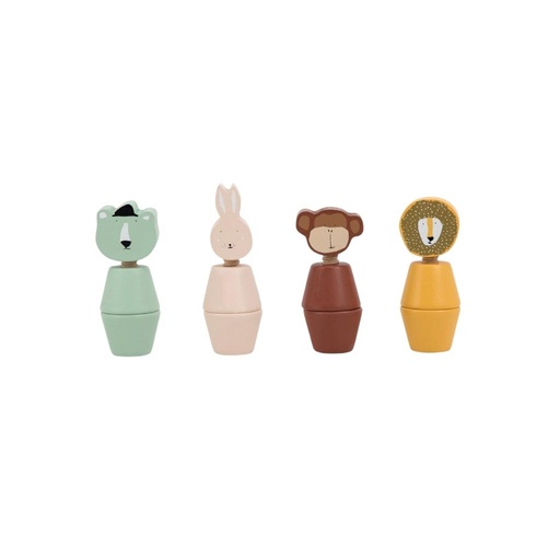 [16633601] Trixie Animaux à vis en bois