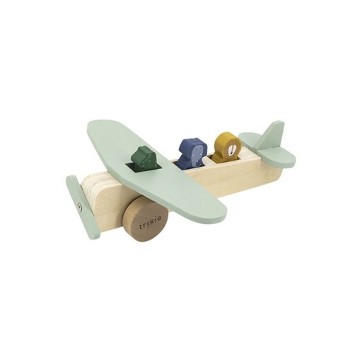 [16633701] Trixie Avion en bois Animaux