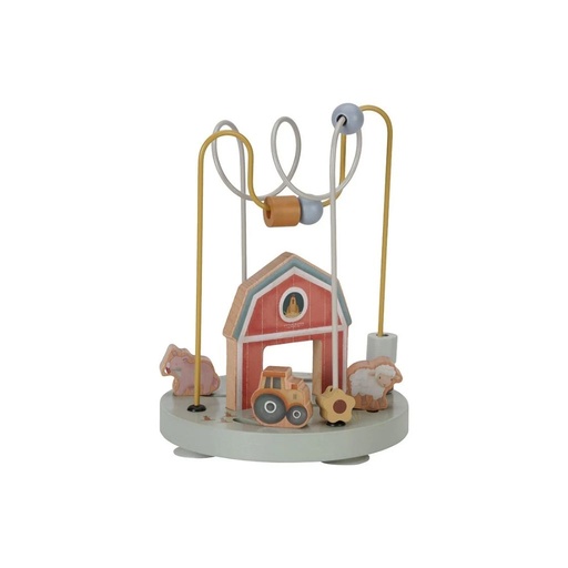 [26744401] Little Dutch Spirale de jeu en bois Little Farm