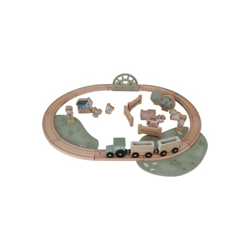 [26745301] Little Dutch Set de jeu Little Farm train