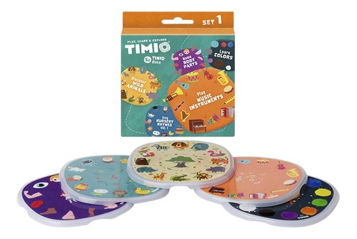 [23428901] Timio Disks voor educatieve audio- en muziekspeler Set 1