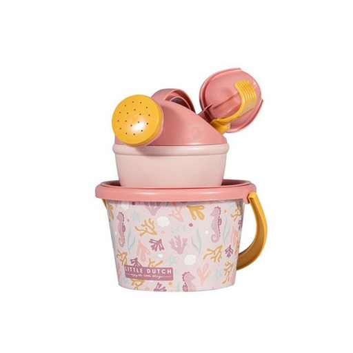 [27274801] Little Dutch Set de plage Ocean Dreams Pink - 5 pièces