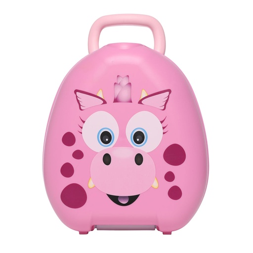 [28442701] My Carry Potty Petit pot Dragon rose