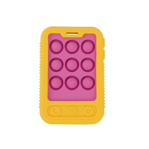 [28464801] Nûby Bijtspeeltje Telefoon Fidget Popper roze