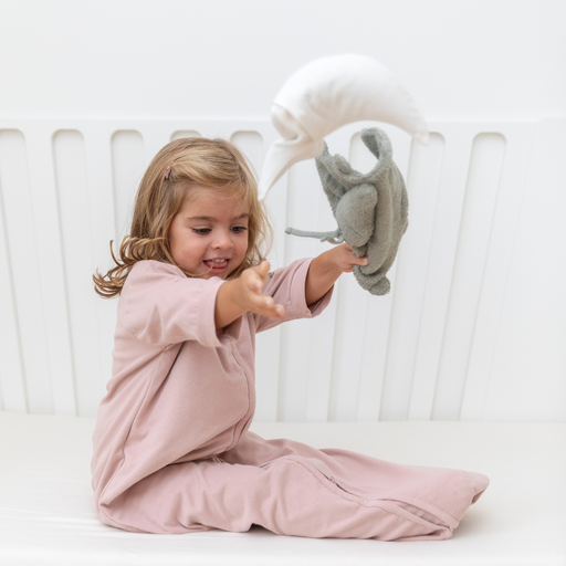 [28686101] Timboo Slaapzak 4 seizoenen 70 cm Misty Rose