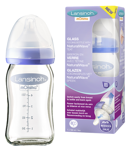 [12697301] Lansinoh Biberon Natural Wave 160 ml