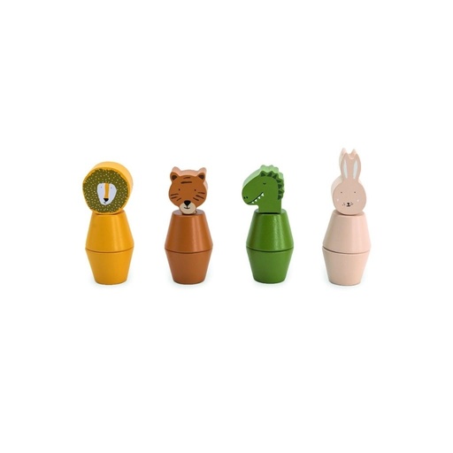 [28789201] Trixie Activiteitenspeeltje Houten schroefdieren