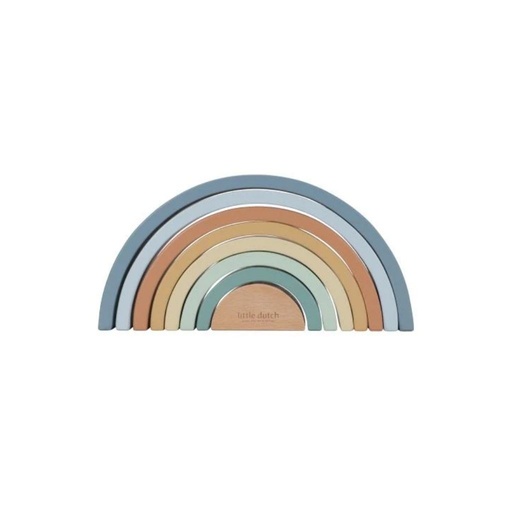 [29275301] Little Dutch Arc-en-ciel en bois Forest Friends 