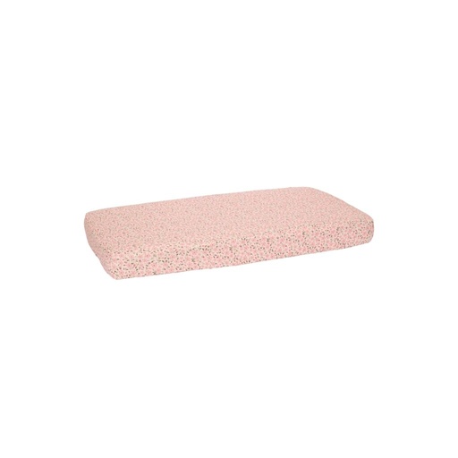 [29789401] Little Dutch Hoeslaken voor wieg Fairy Floral roze biokatoen B 40 x L 80 cm