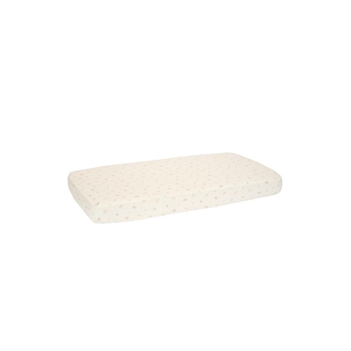 [29789501] Little Dutch Drap-housse Fairy Blossom blanc coton bio Lg 60 x L 120 cm