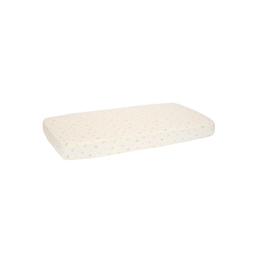 [29789601] Little Dutch Hoeslaken voor wieg Fairy Blossom wit katoen B 40 x L 80 cm