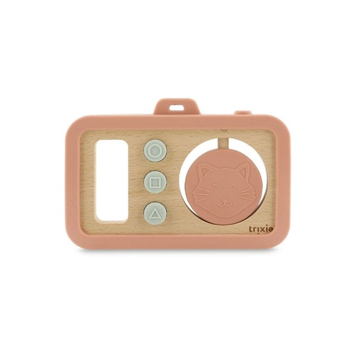 [29723601] Trixie Jouet en bois Appareil photo Mrs. Cat