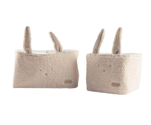 [30023201] Pericles Panier de rangement Rabbit - 2 pièces