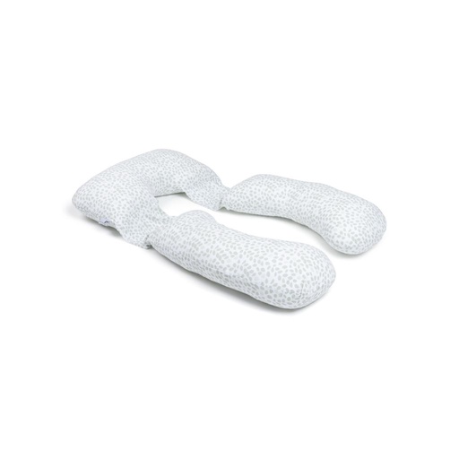 [30046801] doomoo Coussin de positionnement et d'allaitement Maxxy Mini Leaves Green/blanc