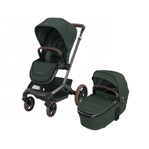 [30101301] Maxi-Cosi Poussette Fame Twillic Green avec nacelle Close2Me