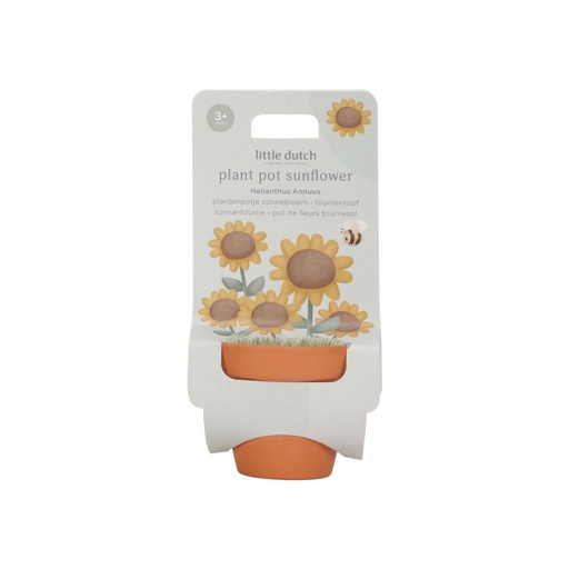 [30178401] Little Dutch Plantenpotje Zonnebloem