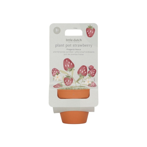 [30178501] Little Dutch Plantenpotje aardbei