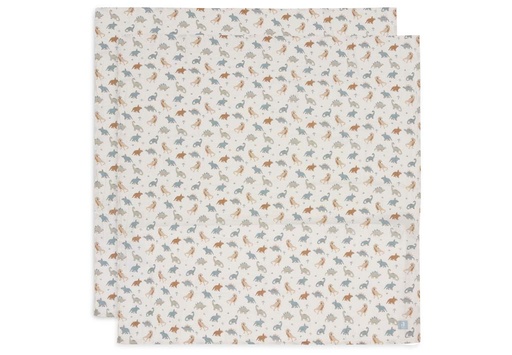 [30285601] Jollein Essuie tetra Roarsome 115 x 115 cm - 2 pièces