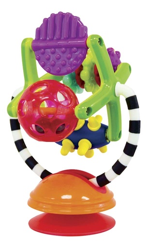 [3039601] Sassy Jouet à ventouse Teethe & Twirl Sensation Station