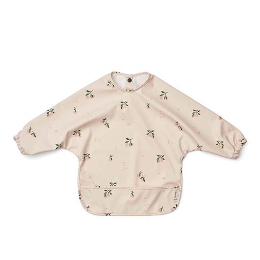 [30433401] Liewood Bavoir à manches Merle Peach Multicolor