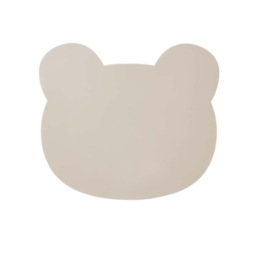 [30434501] Liewood Placemat Aura Bear Sandy