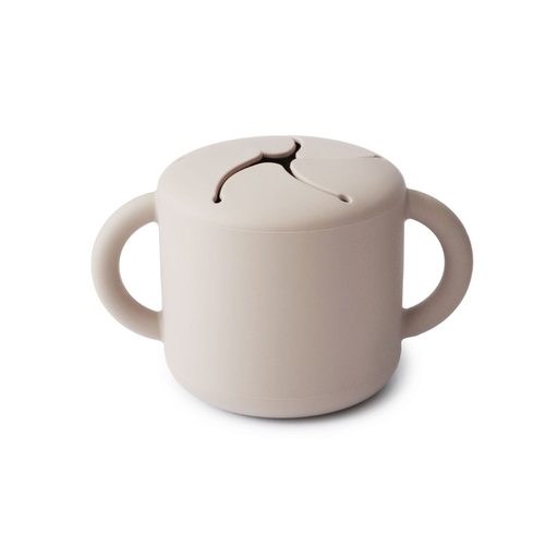 [30520001] Mushie Tasse à collation Ivory            