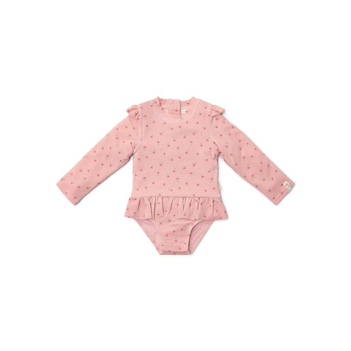 Little Dutch Maillot de bain manches longues Sunny Flowers 