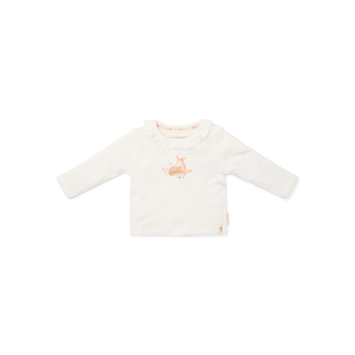 Little Dutch T-shirt à longues manches Fairy Garden Off White