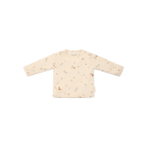 Little Dutch T-shirt met lange mouwen Forest Nature zand