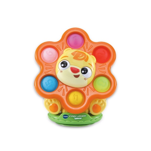 [30612801] VTech Jouet d'activité Baby P'tit Lion Tourni Pop NL