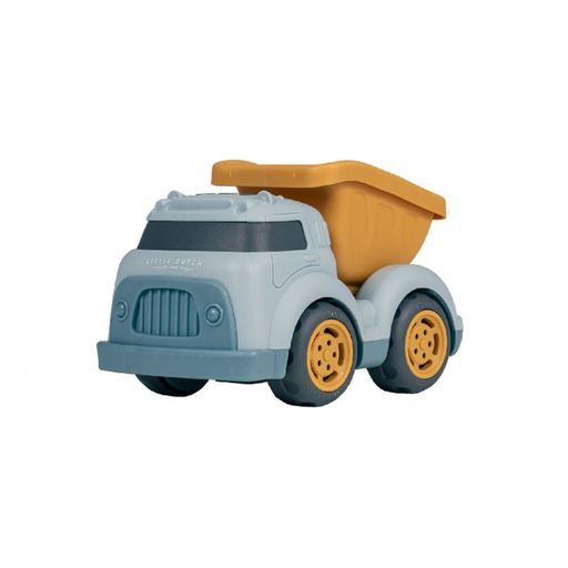 [30820601] Little Dutch Camion benne bleu 17 cm