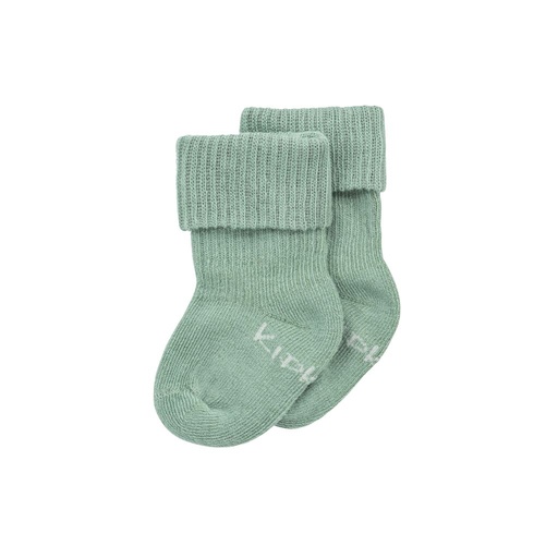 [30920601] KipKep Blijf-sokken Pale Green 0 tot 3 maanden